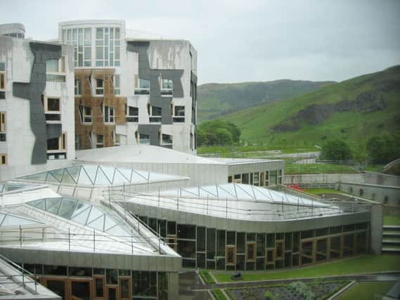 The Scottish Parliament. Picture: Kate Chandler