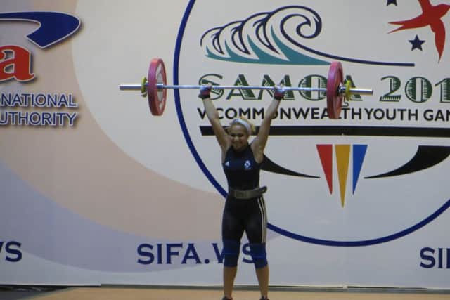 Biatrice Gabell won weightlifting silver just two years after switching from badminton