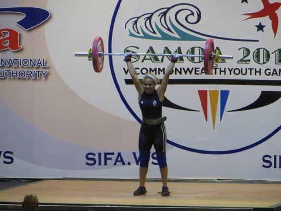Biatrice Gabell won weightlifting silver just two years after switching from badminton