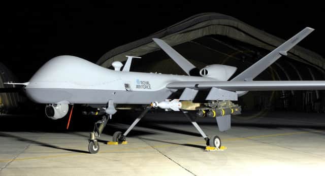 David Cameron said the drone strike was an act of self-defence. Picture: SWNS