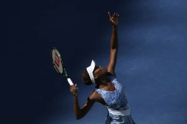 Venus Williams beat Annett Kontaveit to set up a clash with sister Serena. Picture: Getty