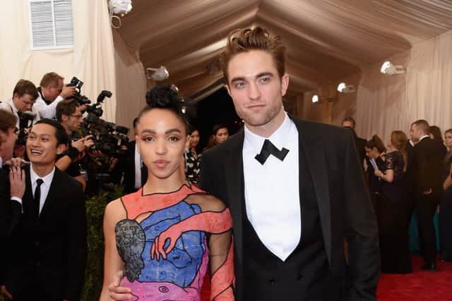 Robert Pattinson and FKA Twigs. Picture: Getty Images