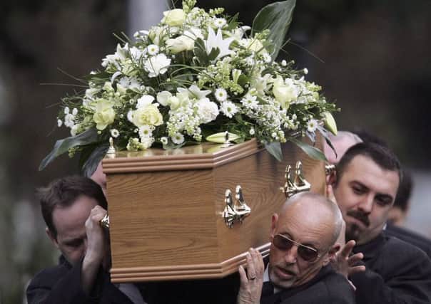 Traditional funerals are increasingly making way for more personalised ceremonies. Picture: Getty Images