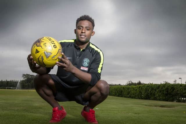 Islam Feruz is excited to work with Alan Stubbs: He is a brilliant manager who knows how to work with young players. Picture: Kenny Smith/SNS