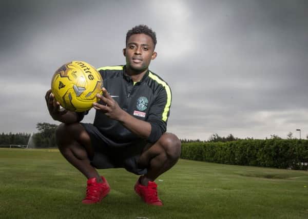 Islam Feruz is excited to work with Alan Stubbs: He is a brilliant manager who knows how to work with young players. Picture: Kenny Smith/SNS