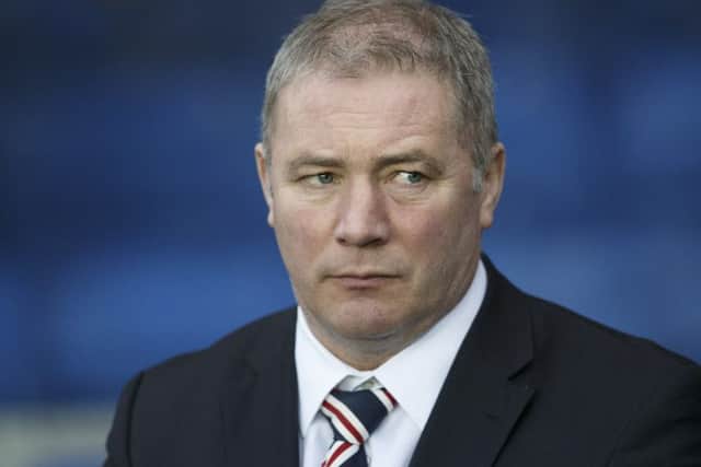Talks: Ally McCoist, who is still on gardening leave from Rangers. Picture: Robert Perry