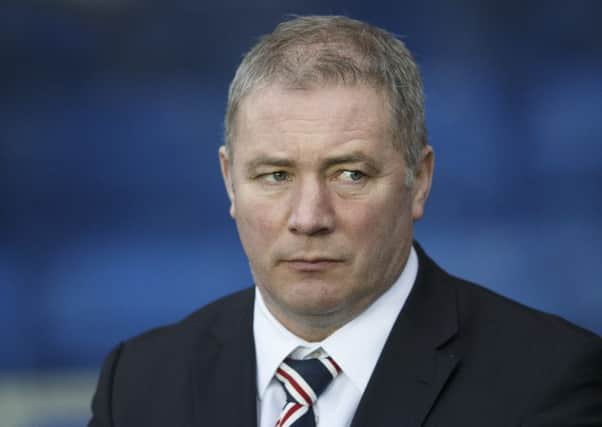 Talks: Ally McCoist, who is still on gardening leave from Rangers. Picture: Robert Perry