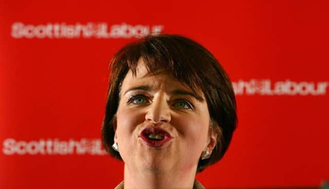On this day in 2007, Wendy Alexander became leader of the Labour Party in Scotland. She held the role for just under a year. Picture: Getty