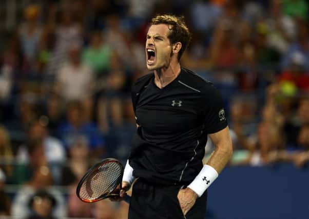 Andy Murray was dumped out of the US Open earlier this week  but his finances are on the up. Picture: Getty Images