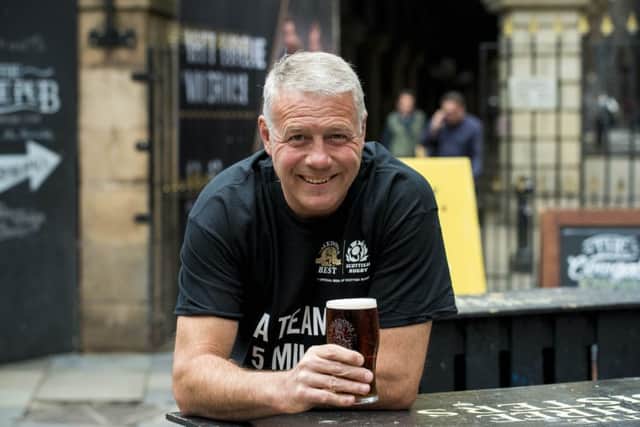 Scott Hastings at the Three Sisters pub. Picture: Craig Watson