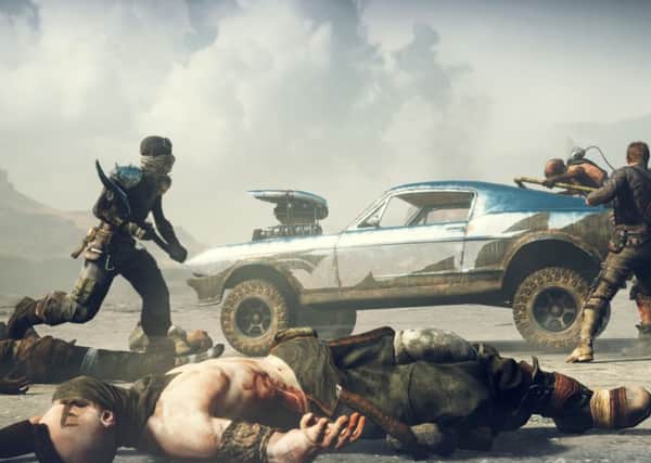 The mix of driving and combat is thrilling in Mad Max. Picture: Contributed