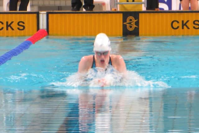 Erin Robertson claimed Scotlands first gold medal in Samoa with victory in the 50m breaststroke