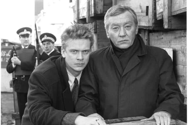 Mark McManus and James MacPherson in a scene from Taggart. Picture: Contributed