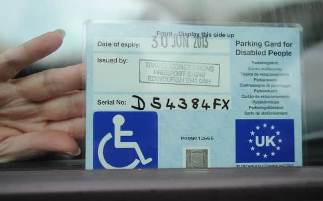 A Blue Badge would make things easier for families with an autistic child. Picture: Neil Hanna
