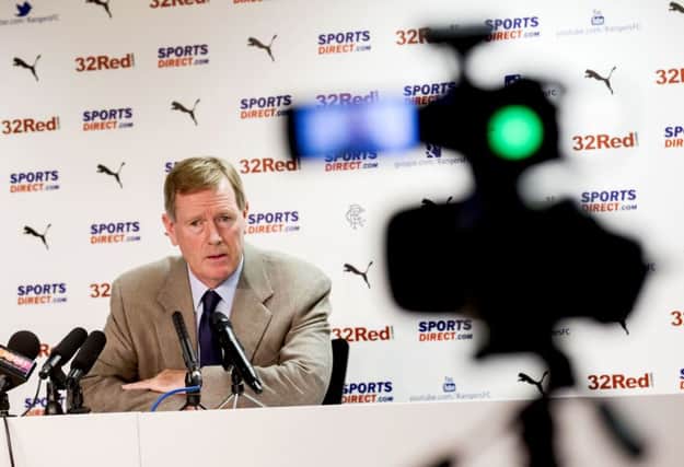 Chairman Dave King claims it is 'emotionally important' to try to restore Rangers to their pre-insolvency status. Picture: Roddy Scott/SNS Group