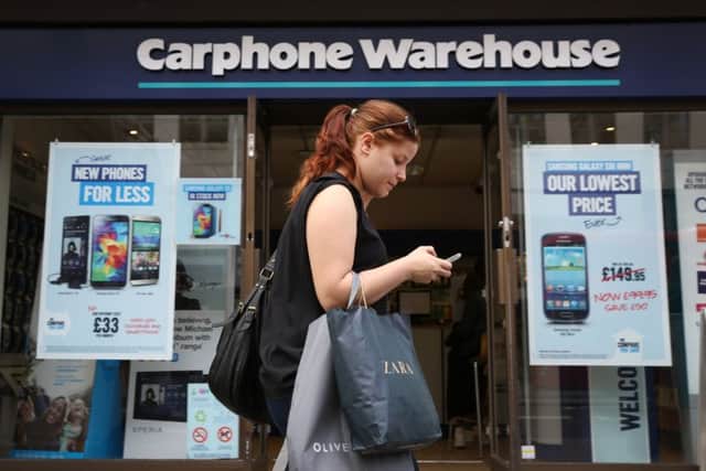 It's been a good start for Dixons Carphone. Picture: Getty