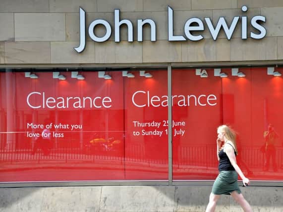 Pensions will knock profits at John Lewis. Picture: Jon Savage