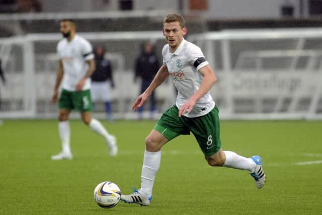 Scott Robertson left Hibs in the summer. Picture: John Devlin