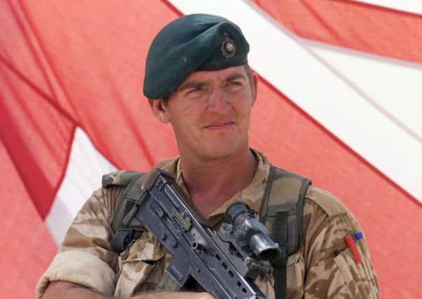 Sgt Alexander Blackman was saluted by members of the jury who convicted him. Picture: PA