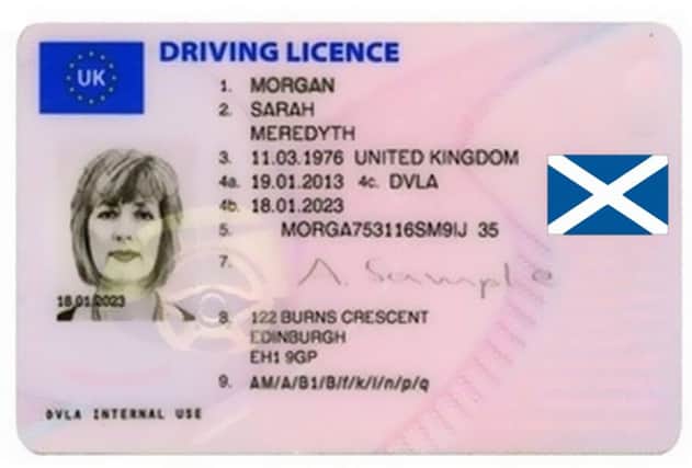This is how Nationalists are customising the driving licences. Picture: Contributed