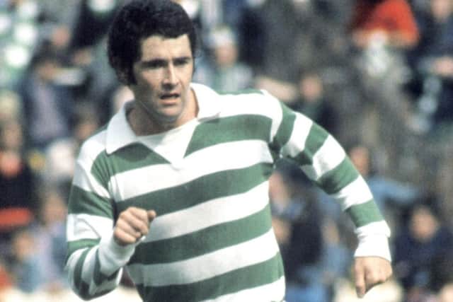 Steve Murray during the Drybrough Cup final against Rangers at Hampden in 1974. Picture: SNS