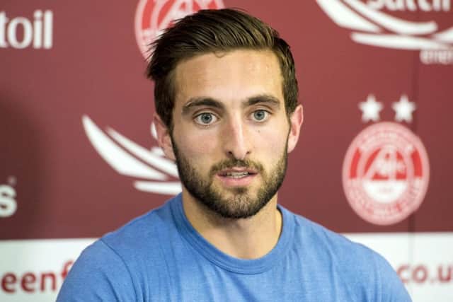 Shinnie speaks to the press ahead of his side's weekend fixture against Celtic. Picture: SNS