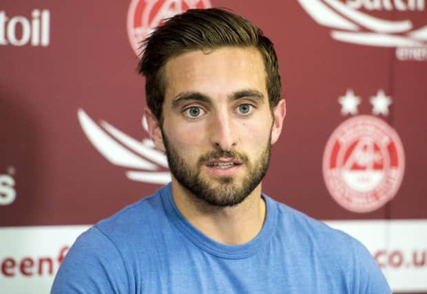 Shinnie speaks to the press ahead of his side's weekend fixture against Celtic. Picture: SNS