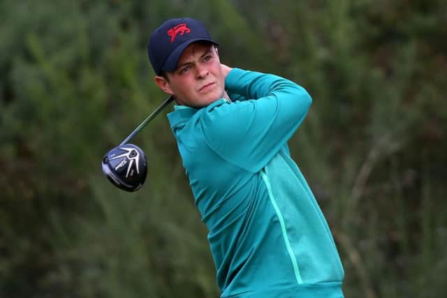 Great Britain and Ireland's Jack McDonald during the fourballs on day two of the Walker Cup at Royal Lytham & St Annes Golf Club, Lytham St Annes. PRESS ASSOCIATION Photo. Picture date: Sunday September 13, 2015. See PA story GOLF Walker Cup. Photo credit should read: Peter Byrne/PA Wire.