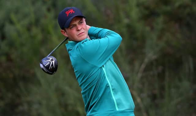 Great Britain and Ireland's Jack McDonald during the fourballs on day two of the Walker Cup at Royal Lytham & St Annes Golf Club, Lytham St Annes. PRESS ASSOCIATION Photo. Picture date: Sunday September 13, 2015. See PA story GOLF Walker Cup. Photo credit should read: Peter Byrne/PA Wire.
