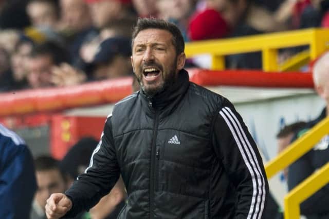 Dons manager Derek McInnes. Picture: SNS