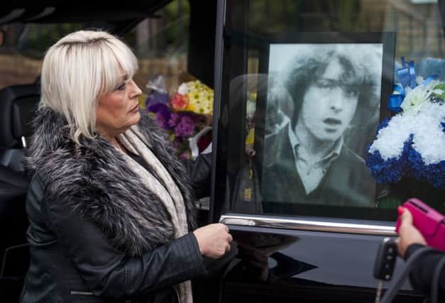Kevin McKee's funeral service was held at St Peter's Cathedral in Belfast. Picture: PA