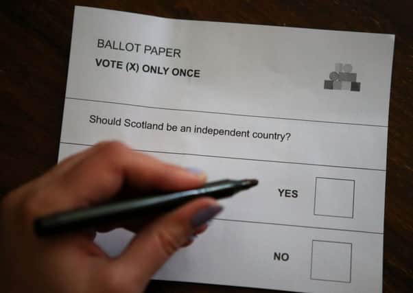 Thirty-three per cent of Scots would be less likely to vote for the SNP if they proposed another referendum, a new poll has said. Picture: PA