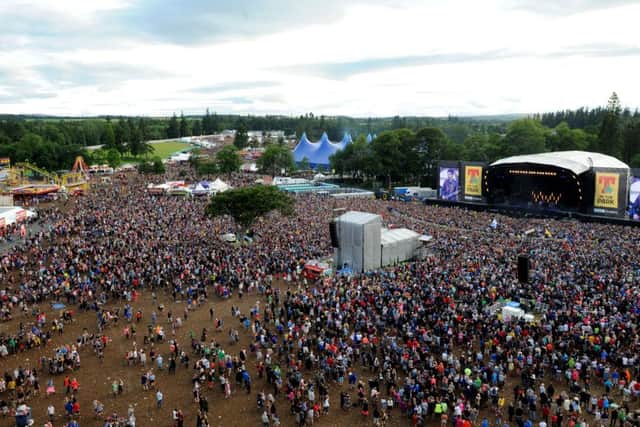 T in the Park was held at Strathallan this year. Picture: TSPL