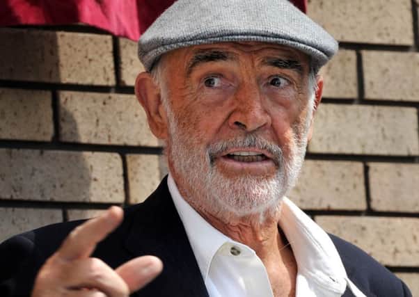 Sir Sean Connery has revealed he believes independence is inevitable. Picture: Jane Barlow