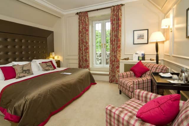 The Staffa bedroom at Isle of Eriska Hotel. Picture: Contributed