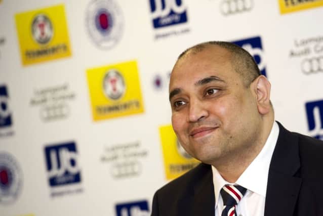 Former Rangers director Imran Ahmad will not cooperate with the police investigation  Picture: SNS