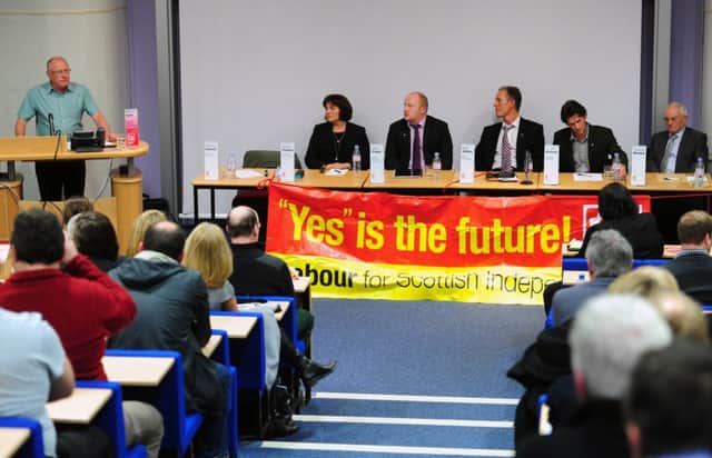 The first conference of Labour for Independence in 2012.  Picture: Ian Rutherford