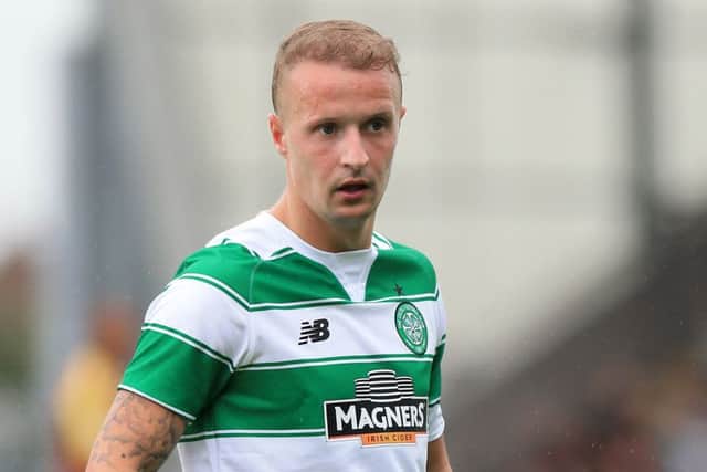 Celtic striker Leigh Griffiths. Picture: Gordon Fraser