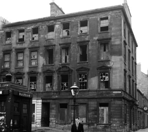 Nicholson Street and Apsley Place in November, 1962
