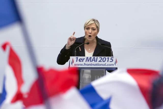 Marine Le Pen's Front National is even more scathing of the EU than Ukip. Picture: AFP/Getty