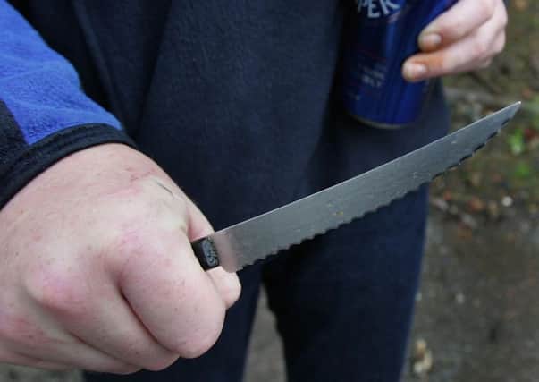 Knife crime has dropped drastically in Glasgow. Picture: Getty