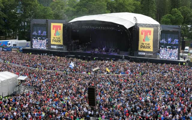 T in the Park moved this year to Strathallan Castle. Picture: Lisa Ferguson