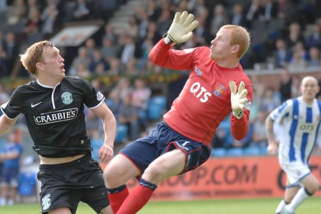 Samson (right) left Kilmarnock last month. Picture: David Lamb