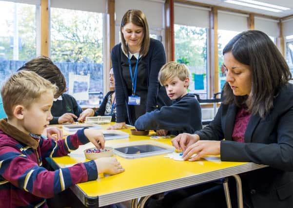 Kezia Dugdale has pledged to explore why half of children have literacy issues. Picture: Ian Georgeson
