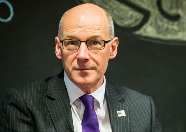 On the anniversary of 'The Vow', John Swinney is set to warn that it hasn't been fulfilled. Picture: Ian Georgeson