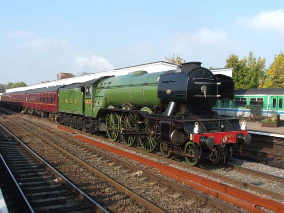 The Flying Scotsman will return to Britain's railways after a 16-year absence. Picture: Contributed