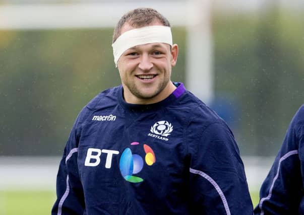 Ryan Grant paid tribute to the medical team for getting him ready for the World Cup. Picture: SNS