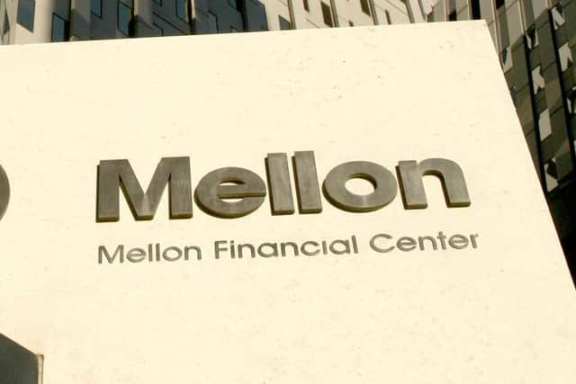 Walter Scott's parent company is Bank of New York Mellon. Andrew Rush/AP
