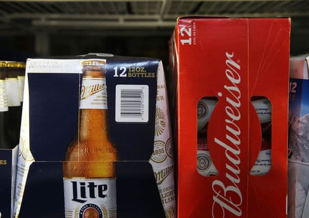 Belgium's Anheuser-Busch InBev, which owns Budweiser and is the worlds largest brewer, is reported to be in takeover talks for British-based SABMiller. Picture: Getty