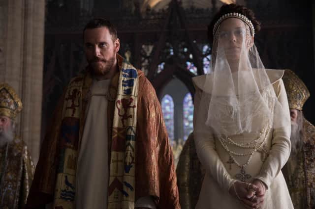 Macbeth - Michael Fassbender as Macbeth and Marion Cotillard as his wife